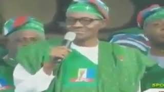 Buhari  yayi rawa           Buhari dance