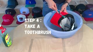 DEEP CLEAN YOUR CAP AT HOME | CAP CLEANING HACK | URBAN MONKEY #caps #capcleaning #cleaninghacks