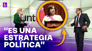 Denuncia constitucional contra Dina Boluarte: "Es parte de una estrategia política"