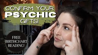 Discover & Confirm your PSYCHIC Gifts & Abilities using your Birth Chart!