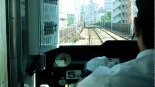 西鉄電車3000系　天神大牟田線　大橋～春日原　運転士目線