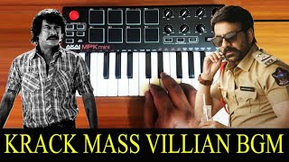 Krack Mass Villian Bgm By Raj Bharath | S.S Thaman