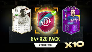 I Opened 10 x 84+ x 20 Road to the World Cup Swaps Packs in FIFA 23!