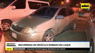 Recuperan un vehículo robado en Luque