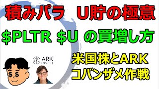 【米国株投資】$PLTR  (パランティア）、$U (ユニティ）の、地道な買い増し方の極意？をSQを紐解きながら説明します。ユニパラ族🔮必見！