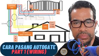 JOM PASANG AUTOGATE - PART 1 (WIRING)