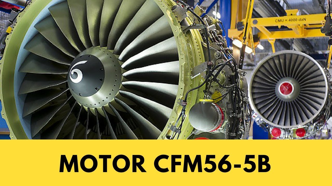Como Funciona O Motor Cfm56 5b Youtube
