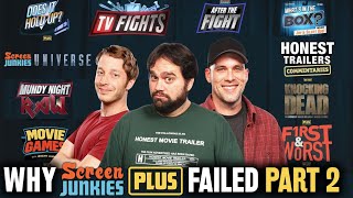 Truth About Screen Junkies Plus PART 2: Ratings! What Shows Worked Behind the Pay Wall?