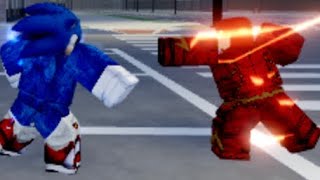 Sonic vs The Flash (roblox)