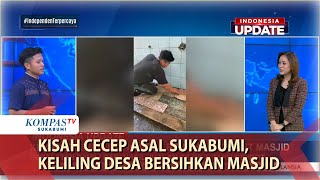 Kisah Cecep Asal Sukabumi, Keliling Desa Bersihkan Toilet Masjid