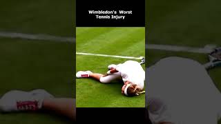 Wimbledon's Worst Injury To Female Tennis Player #shorts