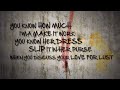 kendrick lamar the recipe lyric video ft. dr. dre