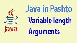 64. Variable length arguments to method in Java - Pashto