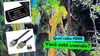 Qual cabo HDMI ULTRA HIGH SPEED @ Encore, Ugreen , Elg selo de qualidade?