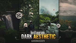 Instagram Trending Dark AESTHETIC reels Editing | Capcut video editing | Hindi Tutorial