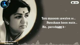 Tujhse Naraz Nahi Zindagi Sad Song - | Lata Mangeshkar #RIP | R.D. Burman, Gulzar | Masoom