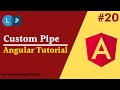 Create Custom Pipe in Angular | Use of pipe in angular | Angular Tutorial | Learning Points