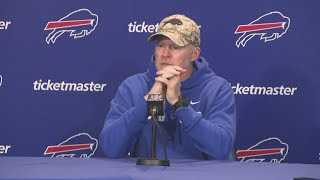 Buffalo Bills head coach Sean McDermott provides team updates