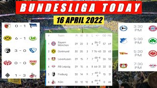 BUNDESLIGA RESULT TODAY • DORTMUND 6-1 WOLFSBURG ~ BUNDESLIGA TABELLE 2021/22 | sae football addict