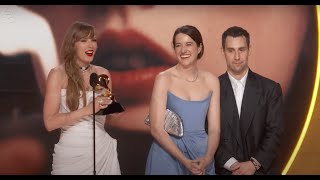 TAYLOR SWIFT Wins Album Of The Year For 'MIDNIGHTS' | 2024 GRAMMYs Acceptance Sp
