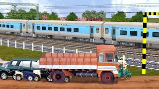 Level crossing story mode in Indian Railways| Indian Train Simulator