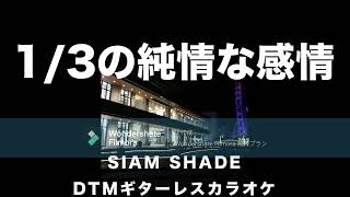 SIAM SHADEさんの 1/3の純情な感情 ギターレスカラオケ