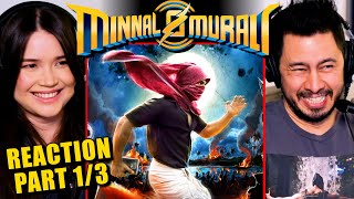 MINNAL MURALI | Movie Reaction Part 1! | Tovino Thomas | Basil Joseph | Indian Superhero Movie