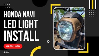 Honda Navi LED Kit Install // Scooter Swap Shop