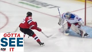 GOTTA SEE IT: Jack Hughes Scores Breakaway Goal, Sets Up Taylor Hall Snipe