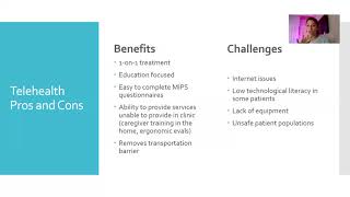 January 2021 Lunch \u0026 Learn   Telehealth with Starla Schwartz, PT, DPT