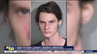 Son of Pinal County Sheriff Mark Lamb arrested in connection to crash | FOX 10 AZAM