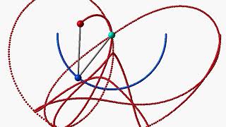 Simulation of Double Pendulum 7 / chaos