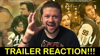 SANJU Official TRAILER REACTION!!! | Ranbir Kapoor | Rajkumar Hirani | Sanjay Dutt Biopic