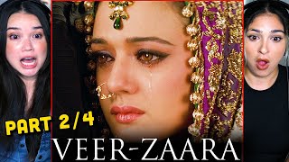 VEER ZAARA Movie Reaction Part 2/4! | Shah Rukh Khan | Preity Zinta | Rani Mukerji | Yash Chopra