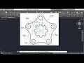Array Polar + TTR  2D - Autocad