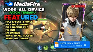 Script Skin Gatotkaca One Punch Man | Genos | Full Voice Full Background No banned