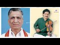 Mysore Shri Mahadevappa Shri M Nagaraj violin duet - jnanamosagarada purvikalyani Thygarajar