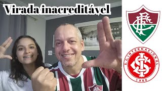 Vitória Épica do Fluminense/React Melhores Momentos #fluminense #internacional