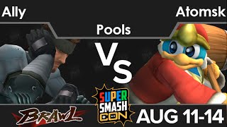 SSC16  - Ally (Snake) vs Atomsk (DDD) Pools - Brawl