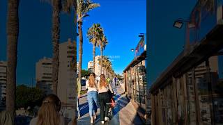 🏖TORREMOLINOS Beach Walk 🇪🇸 Winter in Spain, Costa del Sol, Andalusia #travel #beach #walk #europe