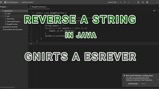 Reverse a String in Java Like a Pro | StringBuilder vs For Loop (Step-by-Step Tutorial)