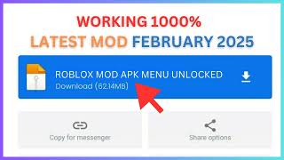 Roblox MOD MENU v2.657.603 APK (Unlimited Robux \u0026 Free Shopping)