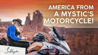 America As You've Never Seen Before - From A Mystic's Motorcycle! | Sadhguru