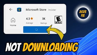 Microsoft Store Not Downloading Apps or Games (NEW FIX) 2024