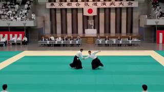 R01 12 01 東京都合気道連盟 演武大会 本部指導員演武