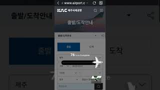 김하오의 여행 스토리ㅡ공항공사 홈페이지 출,도착 정보(수속지연, 결항 정보)