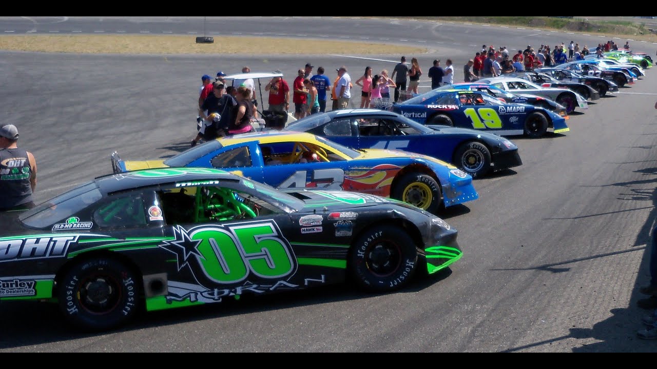 2014 Idaho 200 SLM Main Stateline Speedway Start - YouTube