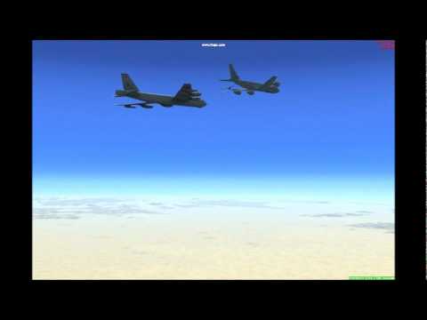 Captain Sim B-52 Driver - Tanker Practice (FSX) - YouTube