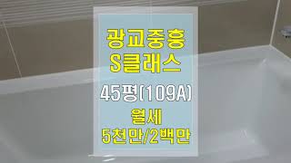 광교중흥S클래스 45평월세