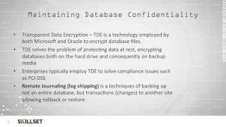 Database Attacks (CISSP Free by Skillset.com)